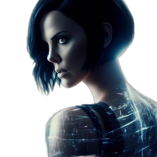 robot, cyberpunk, concept art, comic book art transparent PNG cut-out