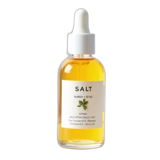 bottle, salt, nourish, revive transparent PNG cut-out
