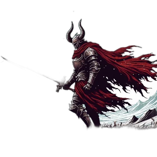 sword, weapon, dragon, concept art transparent PNG cut-out