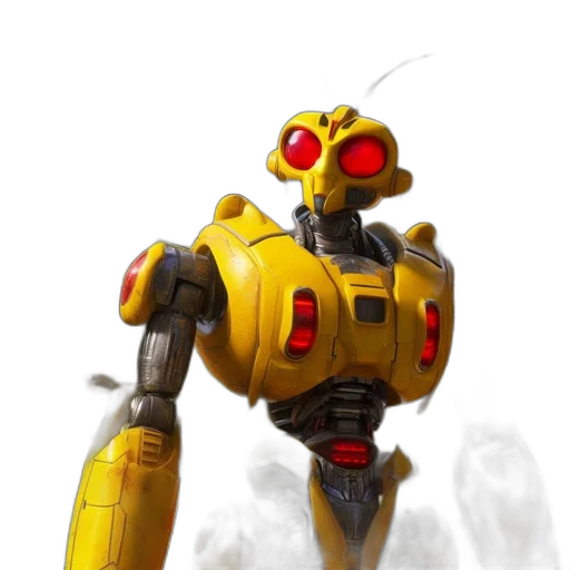 robot, weapon, staff, concept art transparent PNG cut-out