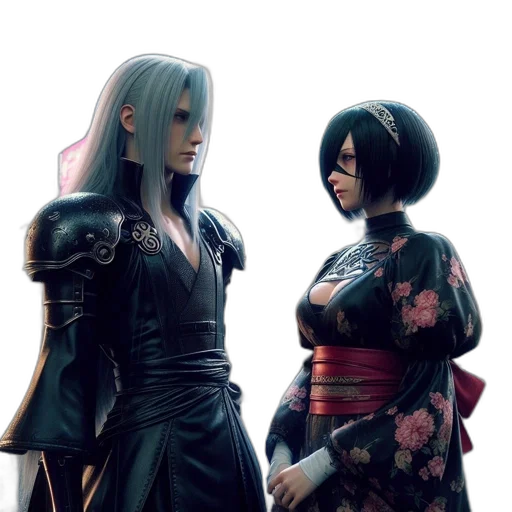 concept art, 3d render, fantasy art, cyberpunk transparent PNG cut-out
