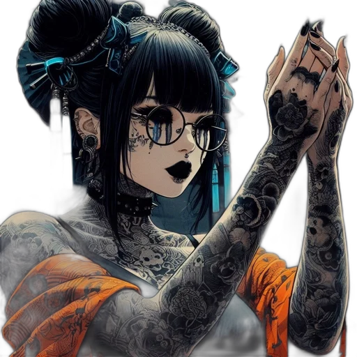 jewelry, staff, dress, comic book art transparent PNG cut-out