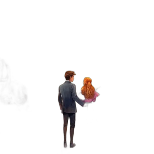umbrella, jacket, concept art, pixel art transparent PNG cut-out