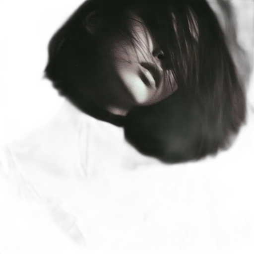 face, mask, hair, creature transparent PNG cut-out