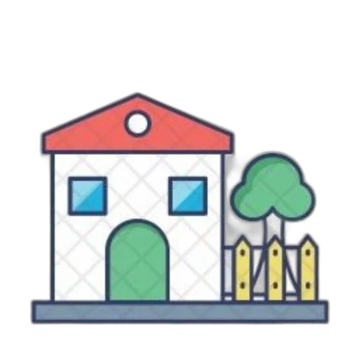building, pixel art, concept art, 3d render transparent PNG cut-out