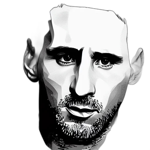 face, mask, photorealistic, cartoon transparent PNG cut-out