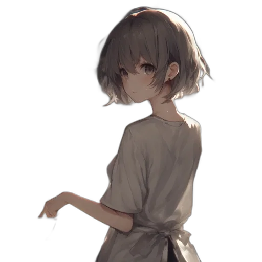 dress, staff, creature, face transparent PNG cut-out