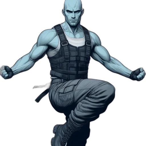 comic book art, concept art, pixel art, fantasy art transparent PNG cut-out