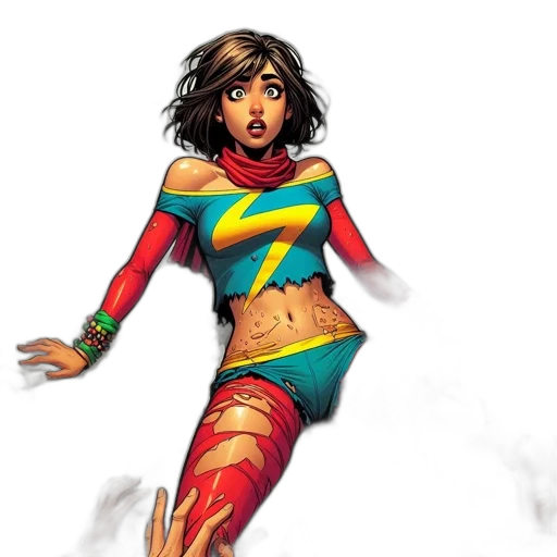 comic book art, concept art, fantasy art, cartoon transparent PNG cut-out