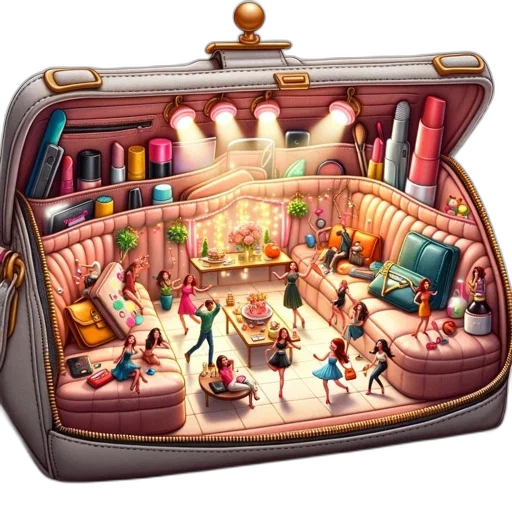 furniture, concept art, 3d render, outer space transparent PNG cut-out