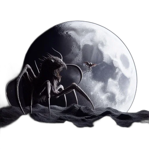 mask, creature, umbrella, dragon transparent PNG cut-out