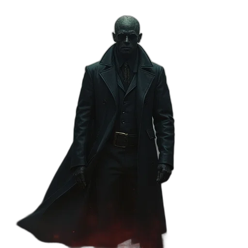 jacket, mask, staff, concept art transparent PNG cut-out