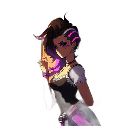 staff, dress, mask, crown transparent PNG cut-out