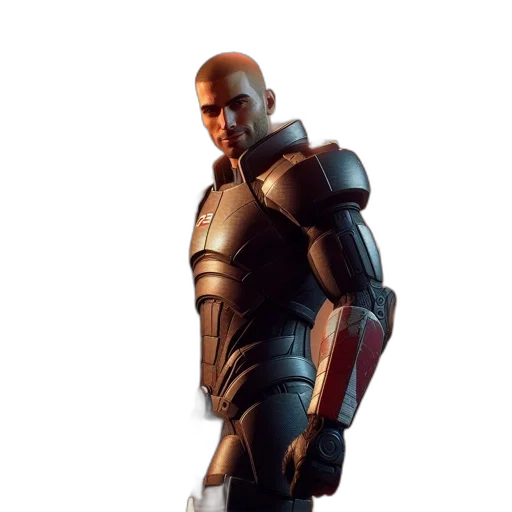 robot, weapon, jacket, sword transparent PNG cut-out