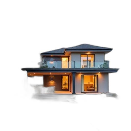building, furniture, 3d render, photorealistic transparent PNG cut-out