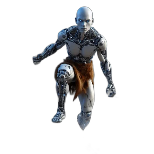 robot, creature, animal, 3d render transparent PNG cut-out