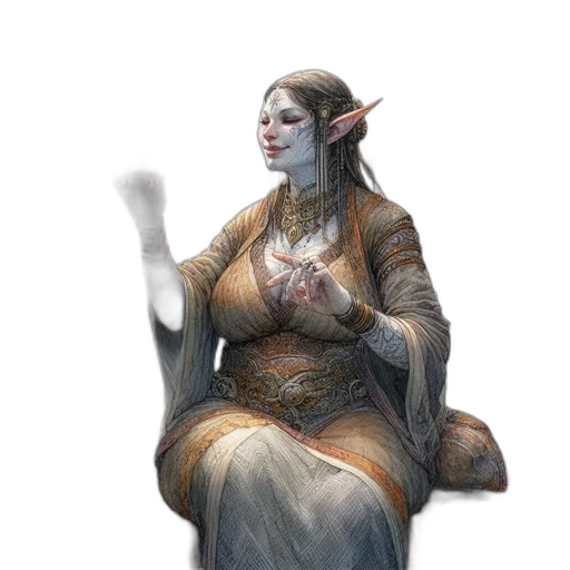 staff, dress, creature, dragon transparent PNG cut-out