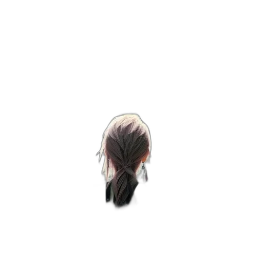 hair, face, mask, creature transparent PNG cut-out