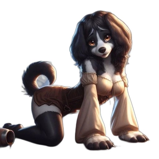 animal, staff, hair, creature transparent PNG cut-out