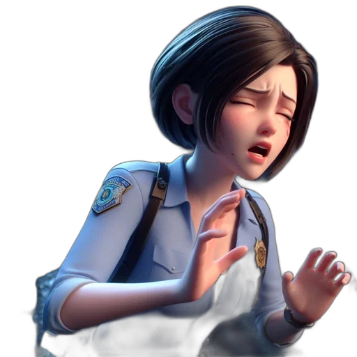 staff, jacket, concept art, 3d render transparent PNG cut-out