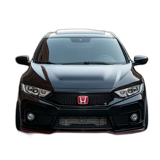 car, 3d render, photorealistic, modified transparent PNG cut-out