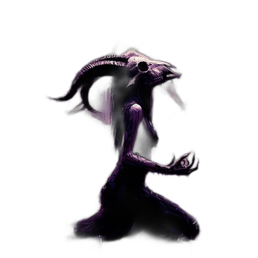 creature, dragon, animal, staff transparent PNG cut-out