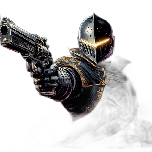 weapon, robot, concept art, cyberpunk transparent PNG cut-out