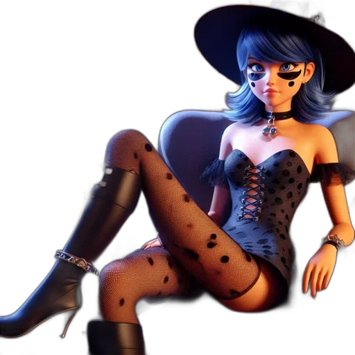 hat, dress, concept art, fantasy art transparent PNG cut-out