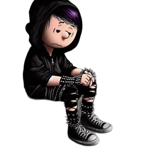 jacket, creature, cartoon, concept art transparent PNG cut-out