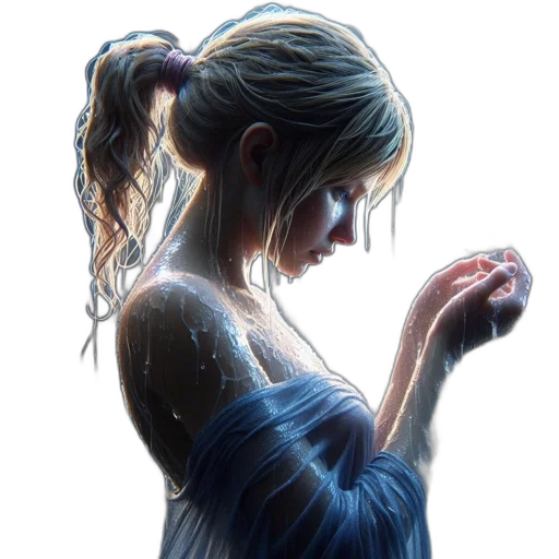 dress, face, jewelry, mask transparent PNG cut-out