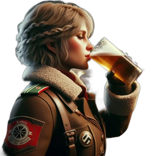 jacket, bottle, concept art, 3d render transparent PNG cut-out