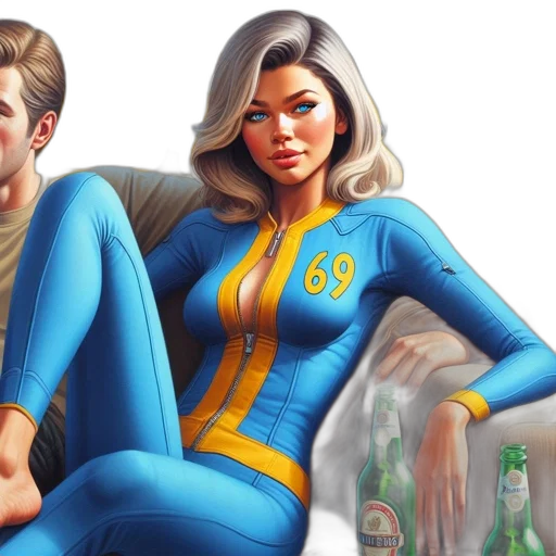 comic book art, concept art, 3d render, photorealistic transparent PNG cut-out