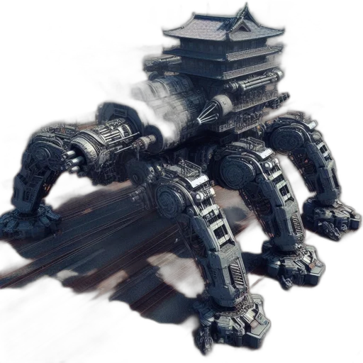 robot, dragon, weapon, sword transparent PNG cut-out