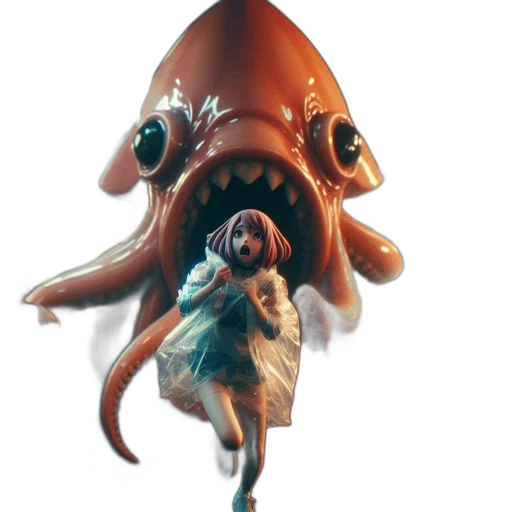 creature, animal, mask, staff transparent PNG cut-out