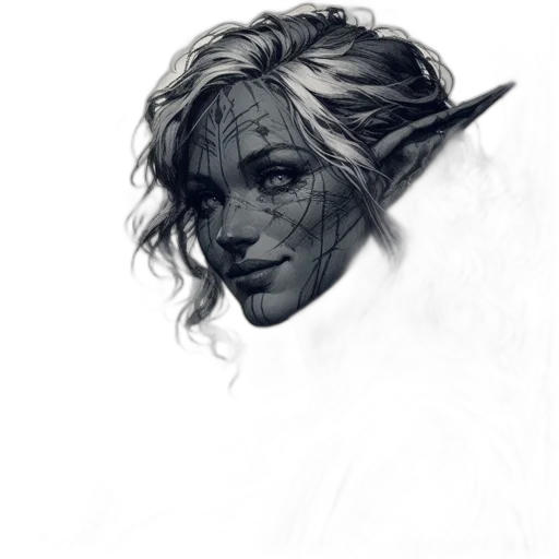 face, dragon, staff, mask transparent PNG cut-out