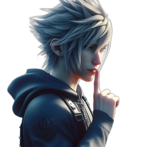 jacket, face, weapon, dragon transparent PNG cut-out