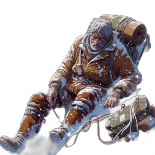 robot, creature, staff, concept art transparent PNG cut-out