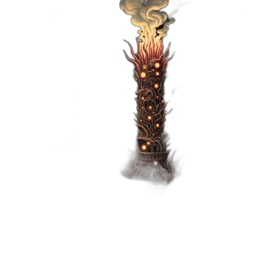 staff, dragon, weapon, crown transparent PNG cut-out