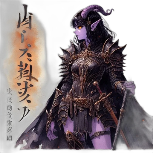concept art, fantasy art, comic book art, 3d render transparent PNG cut-out