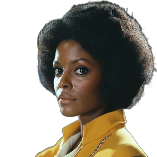 jacket, hair, woman, afro transparent PNG cut-out