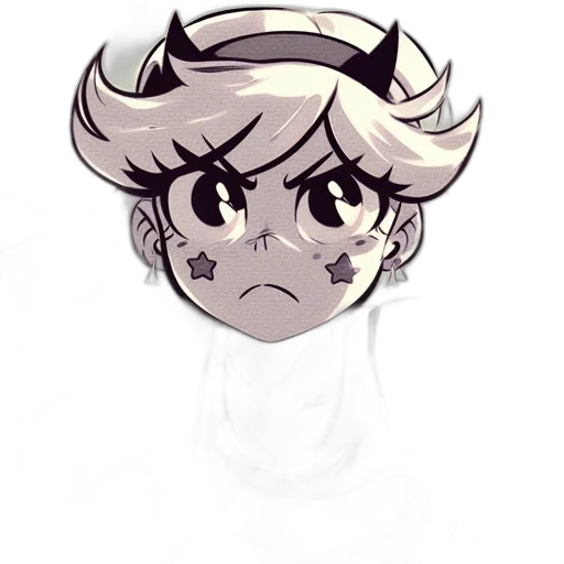 face, mask, crown, creature transparent PNG cut-out