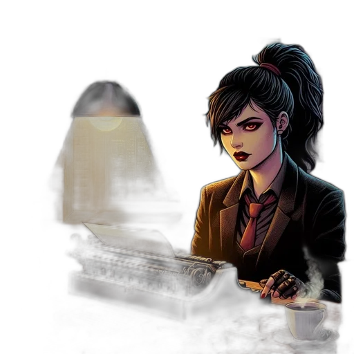 staff, concept art, comic book art, fantasy art transparent PNG cut-out