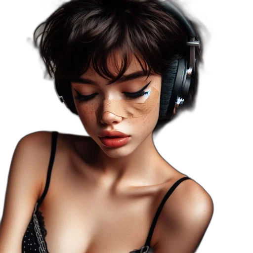 photorealistic, cyberpunk, concept art, fantasy art transparent PNG cut-out