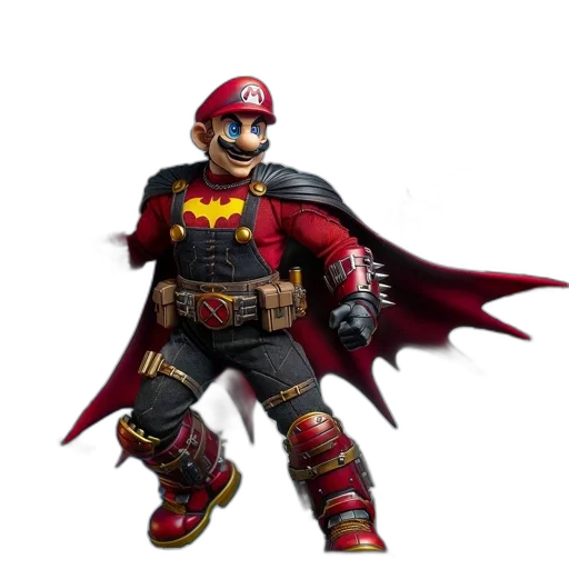 mask, concept art, 3d render, comic book art transparent PNG cut-out