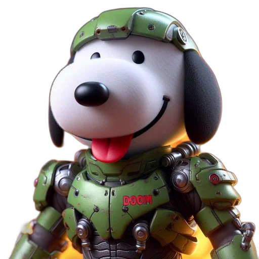 robot, 3d render, concept art, photorealistic transparent PNG cut-out