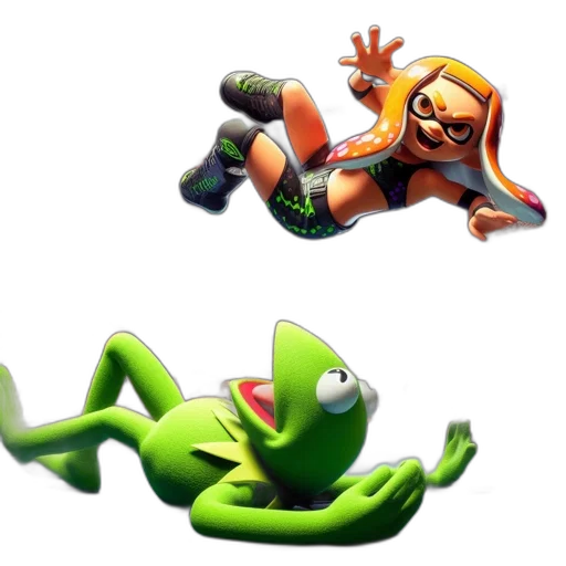 concept art, 3d render, pixel art, comic book art transparent PNG cut-out