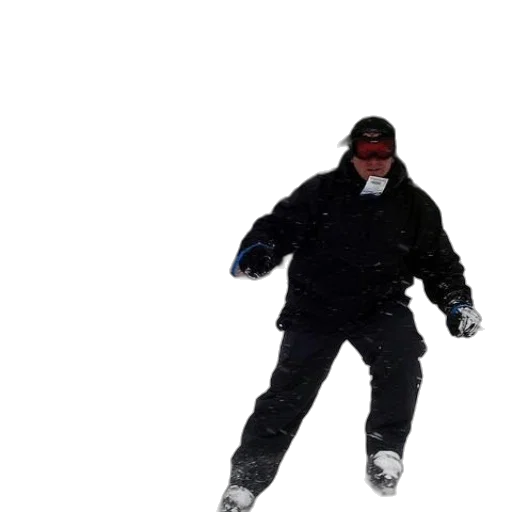 jacket, staff, mask, creature transparent PNG cut-out
