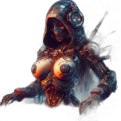 mask, weapon, robot, sword transparent PNG cut-out