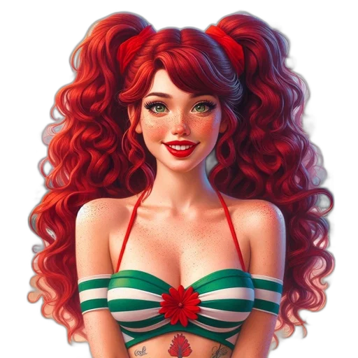 dress, hair, jewelry, fantasy art transparent PNG cut-out