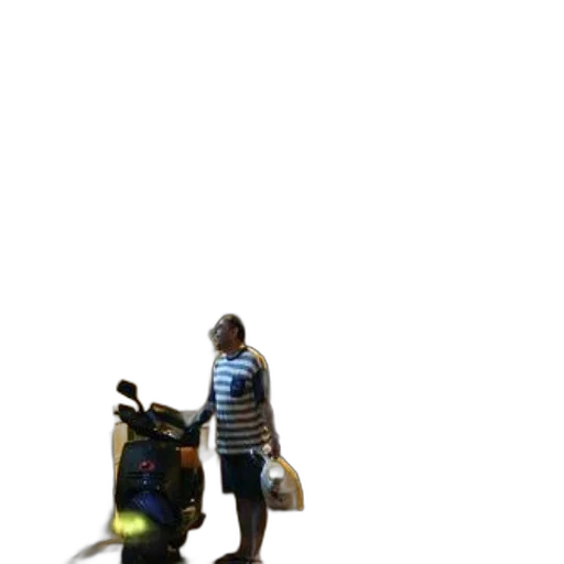 robot, staff, jacket, shoes transparent PNG cut-out